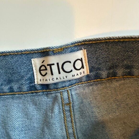 NWT Etica “Marley” high rise wide\baggy jeans - Picture 9 of 13